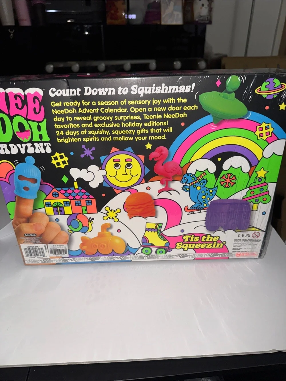 Needoh Squishmas Advent Calendar – Brand New & Factory Sealed! 🎄